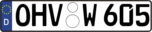 OHV-W605