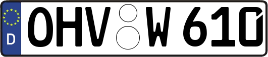 OHV-W610