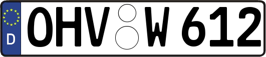 OHV-W612
