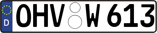 OHV-W613