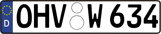 OHV-W634