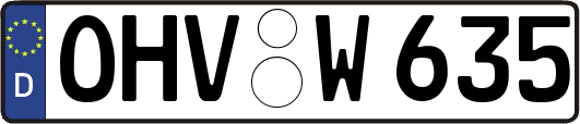 OHV-W635