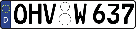 OHV-W637