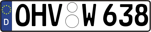 OHV-W638