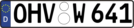 OHV-W641