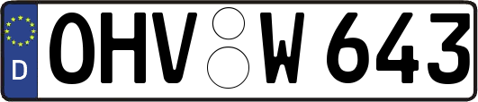 OHV-W643