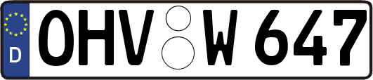 OHV-W647
