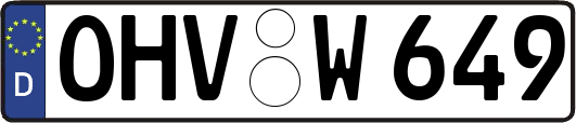 OHV-W649