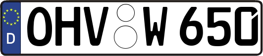 OHV-W650