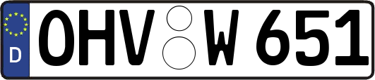 OHV-W651