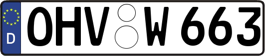 OHV-W663