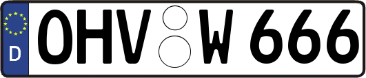 OHV-W666