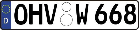 OHV-W668