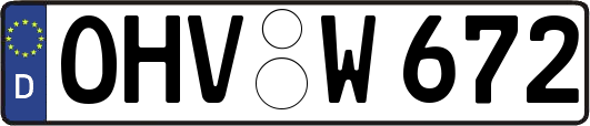 OHV-W672