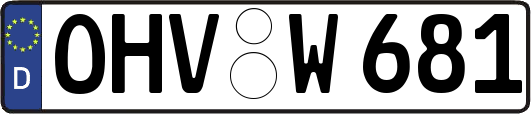 OHV-W681