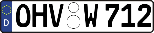 OHV-W712