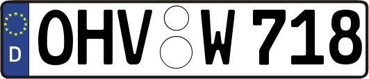 OHV-W718