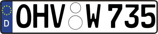 OHV-W735