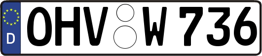 OHV-W736