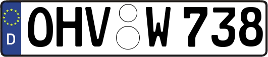OHV-W738