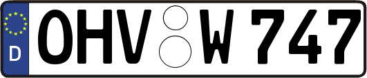 OHV-W747