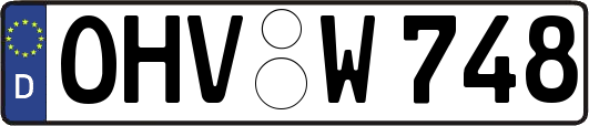 OHV-W748
