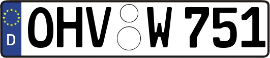 OHV-W751