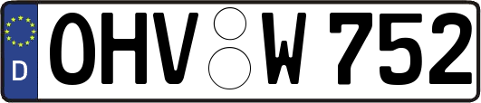 OHV-W752