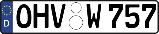 OHV-W757