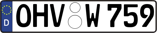 OHV-W759
