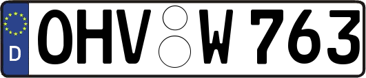 OHV-W763