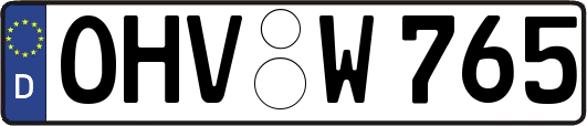 OHV-W765