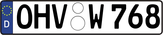 OHV-W768