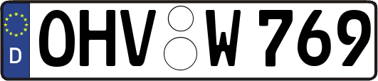 OHV-W769