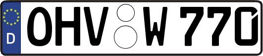 OHV-W770