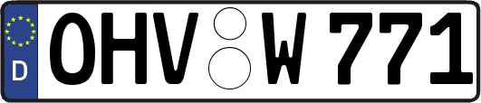 OHV-W771