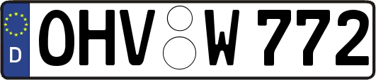 OHV-W772