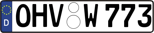 OHV-W773