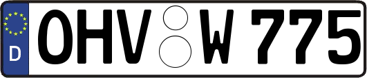 OHV-W775