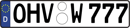 OHV-W777
