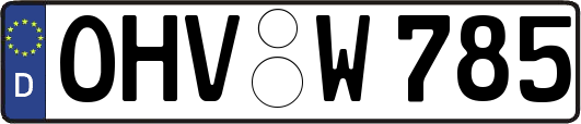 OHV-W785