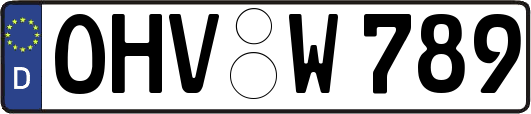 OHV-W789