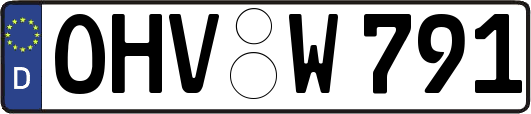 OHV-W791