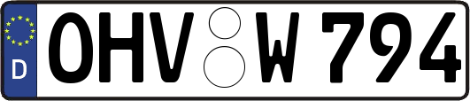 OHV-W794
