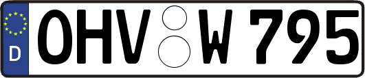 OHV-W795