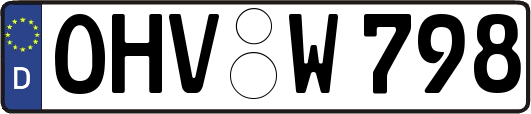 OHV-W798