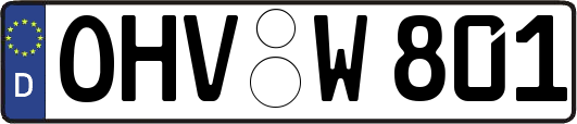 OHV-W801