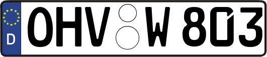 OHV-W803