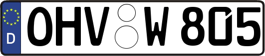 OHV-W805
