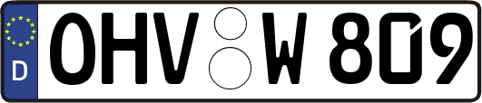 OHV-W809